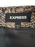 Express 100% Polyester Snake Print Pink Black Casual Skirt Size 12 - photo 3