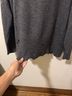 Zara Argyle Gray Blue Casual Sweaters Size M - photo 5