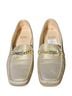 Stuart Weitzman 100% Leather Gold Flats Size 10 - photo 2