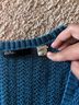 BDG Blue Cardigan Size M - photo 3