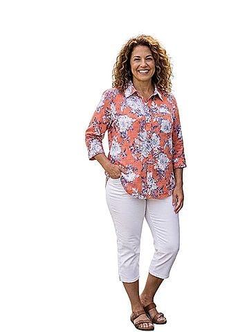 Karen Scott Button-Down Shirt (view 1)
