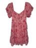 B. Darlin 100% Polyester 100% Polyester Floral Pink Casual Dress Size 5 - photo 1