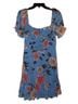GB Floral Blue Casual Dress Size L - photo 1
