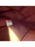 Coach Print Brown Tan Leather Shoulder Bag One size - photo 6