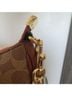 Coach Print Brown Tan Leather Shoulder Bag One size - photo 8