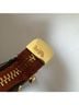 Coach Print Brown Tan Leather Shoulder Bag One size - photo 3
