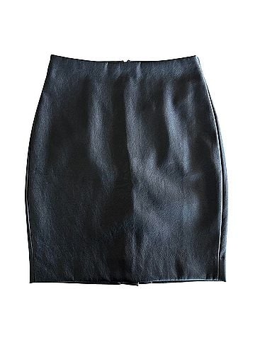 J.Crew Pencil Skirt Faux Leather Skirt (view 1)