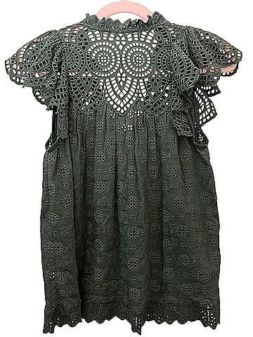 Ulla Johnson Calliope Short Sleeve Blouse (view 2)