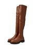Charles David 100% Synthetic Solid Brown Boots Size 6 - photo 1