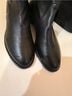 Stuart Weitzman 100% Leather Black Boots Size 6 1/2 - photo 10