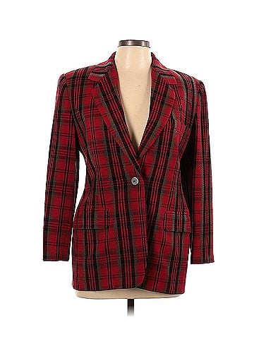 Linda Allard Ellen Tracy Linda Allard Ellen Tracy Wool Blazer (view 1)