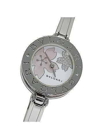 Bvlgari Bulgari BVLGARI Women's Watch, B-zero1 Mediterranean Garden Diamond Quartz Stainless Steel BZ22S BZ22FDSS Bangle (view 1)