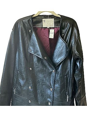 Pilcro Faux Leather Jacket (view 2)