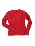 Ralph Lauren 100% Cotton Solid Red Pullover Sweater Size L - photo 2