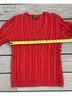 Ralph Lauren 100% Cotton Solid Red Pullover Sweater Size L - photo 7
