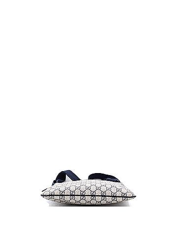 Gucci Front Zip Flat Messenger Bag GG Coated Canvas Medium (view 2)