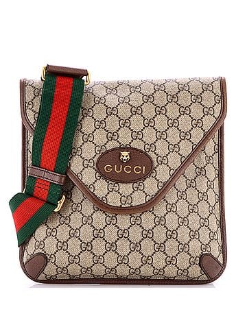 Gucci Neo Vintage Envelope Messenger GG Coated Canvas Medium (view 1)