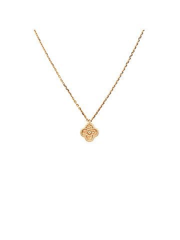Van Cleef & Arpels Sweet Alhambra Pendant Necklace 18K Rose Gold (view 1)