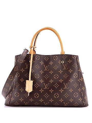 Louis Vuitton Montaigne Handbag Monogram Canvas MM (view 1)