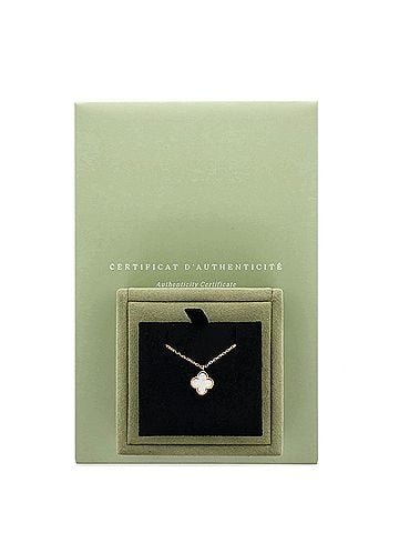 Van Cleef & Arpels Sweet Alhambra Pendant Necklace 18K Yellow Gold and Mother of Pearl (view 2)