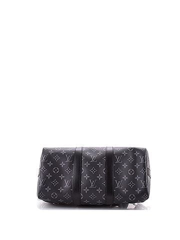 Louis Vuitton Keepall Bandouliere Bag Reverse Monogram Eclipse Canvas 35 (view 2)