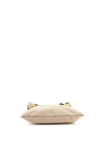 Prada Logo Messenger Bag Canvas with Leather Medium (view 2)