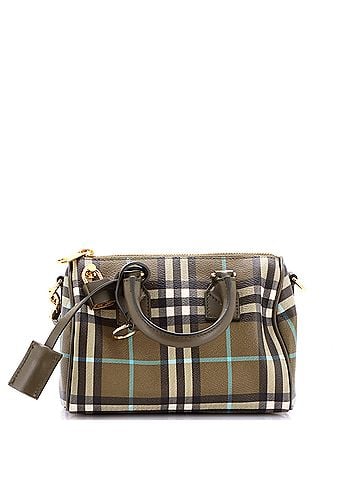 Burberry Bowling Bag Check E-Canvas Mini (view 1)