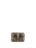 Burberry 100% Coatead Canvas Green Bowling Bag Check E-Canvas Mini One size - photo 4