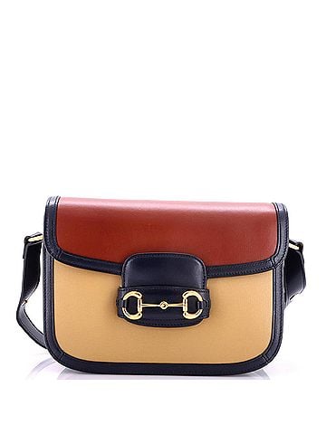 Gucci Horsebit 1955 Shoulder Bag Leather Small (view 1)
