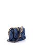 Chanel 100% Denim Blue 19 Flap Bag Quilted Denim Medium One size - photo 3