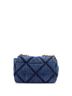 Chanel 100% Denim Blue 19 Flap Bag Quilted Denim Medium One size - photo 4