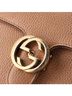 Gucci 100% Leather Tan Interlocking Shoulder Bag Leather Small One size - photo 6