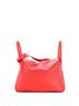 Hermès 100% Leather Pink Lindy Bag Clemence 30 One size - photo 4