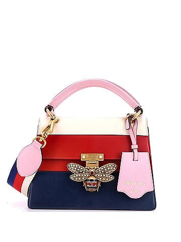 Gucci Queen Margaret Top Handle Bag Colorblock Leather Small (view 1)