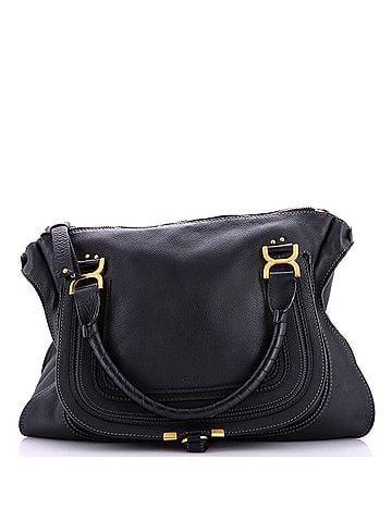 Chloé Marcie Shoulder Bag Leather Large (view 1)