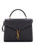 Saint Laurent 100% Leather Black Cassandra Top Handle Bag Leather Medium One size - photo 1