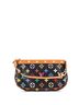 Louis Vuitton 100% Coatead Canvas Black Pochette Accessoires Monogram Multicolor One size - photo 1