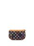 Louis Vuitton 100% Coatead Canvas Black Pochette Accessoires Monogram Multicolor One size - photo 4