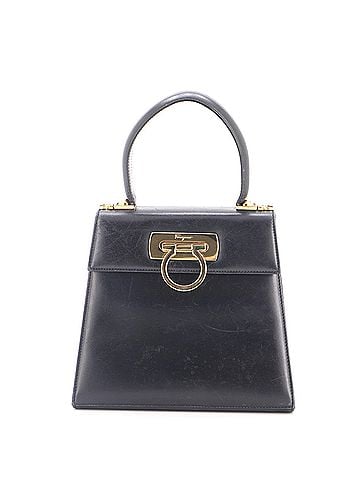 Salvatore Ferragamo Gancini Convertible Top Handle Bag Leather Mini (view 1)
