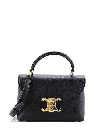 Céline Nino Top Handle Bag Leather Teen (view 1)