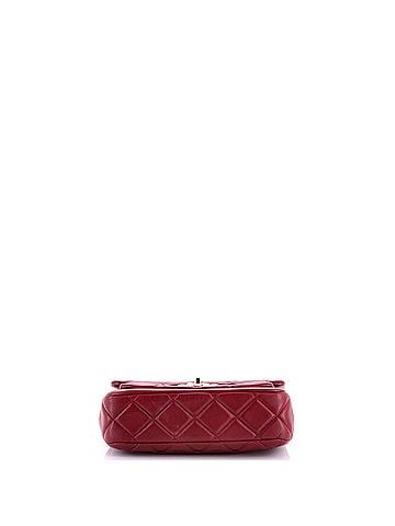 Chanel Front Pocket CC Chain Flap Bag Quilted Lambskin Small (view 2)