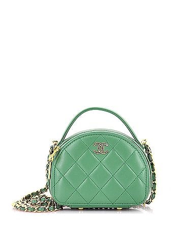 Chanel Chic Riviera Vanity Case with Chain Quilted Lambskin Mini (view 1)
