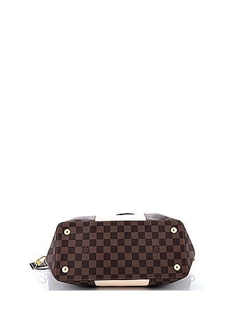 Louis Vuitton Jersey Handbag Damier with Leather (view 2)
