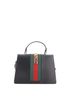 Gucci 100% Leather Black Sylvie Top Handle Bag Leather Medium One size - photo 4