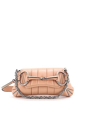 Gucci Horsebit Chain Shoulder Bag Vertical Quilted Leather Small (view 1)