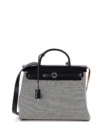 Hermès Herbag Zip Criss Viking Toile and Leather 31 (view 1)