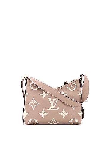 Louis Vuitton CarryAll Hobo Bicolor Monogram Empreinte Giant PM (view 2)