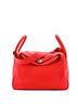 Hermès 100% Leather Red Lindy Bag Clemence 34 One size - photo 1