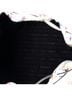 Prada Tan White Drawstring Bucket Bag Printed Canvas and Wicker Small One size - photo 5