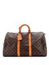 Louis Vuitton 100% Coatead Canvas Brown Keepall Bag Monogram Canvas 50 One size - photo 1